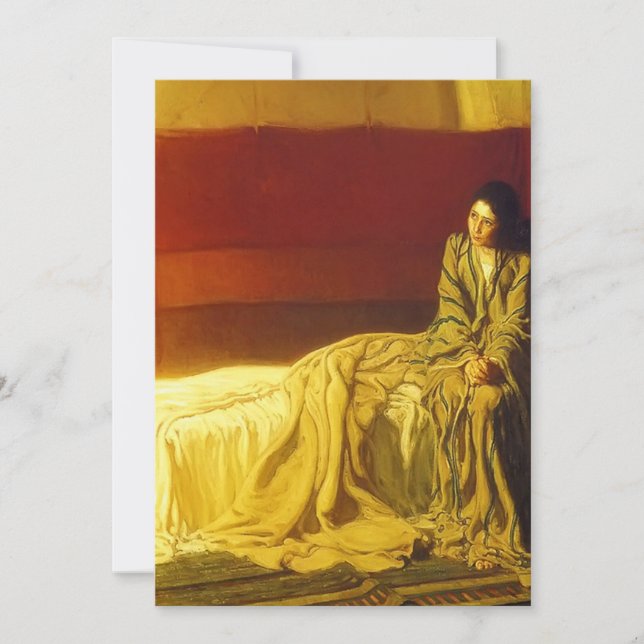 Henry Ossawa Tanner Annunciation 1914 Inbjudningar (Framsida)