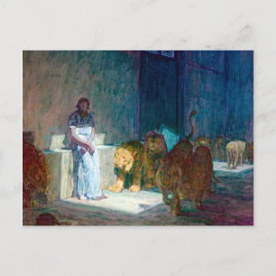 Henry Ossawa Tanner Daniel i Lejonen Den Vykort