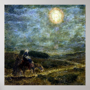 Henry Ossawa Tanner Flight in Egypten Poster