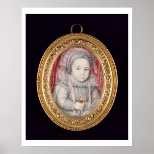 Henry, prins of Wales (miniature porträtt) Poster