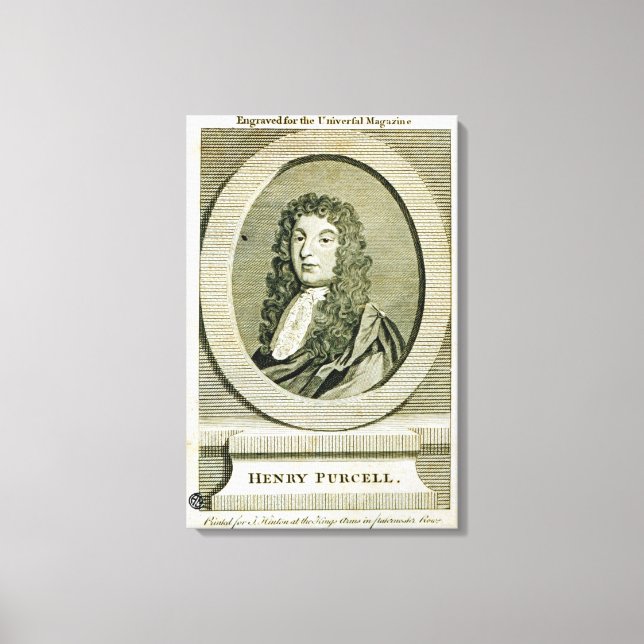 Henry Purcell , Canvastryck (Framsida)