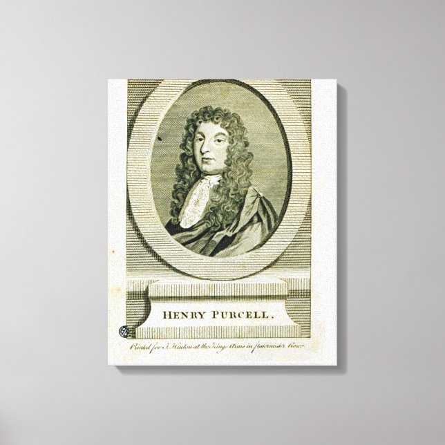 Henry Purcell , Canvastryck (Framsida)