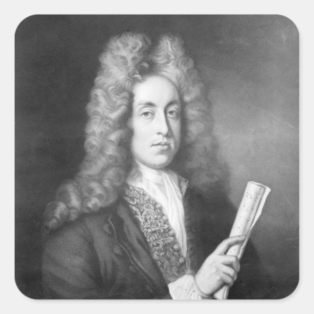 Henry Purcell Fyrkantigt Klistermärke (Framsida)
