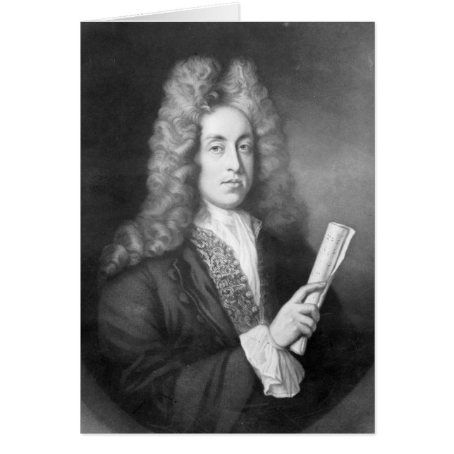 Henry Purcell Hälsningskort (Framsidan)