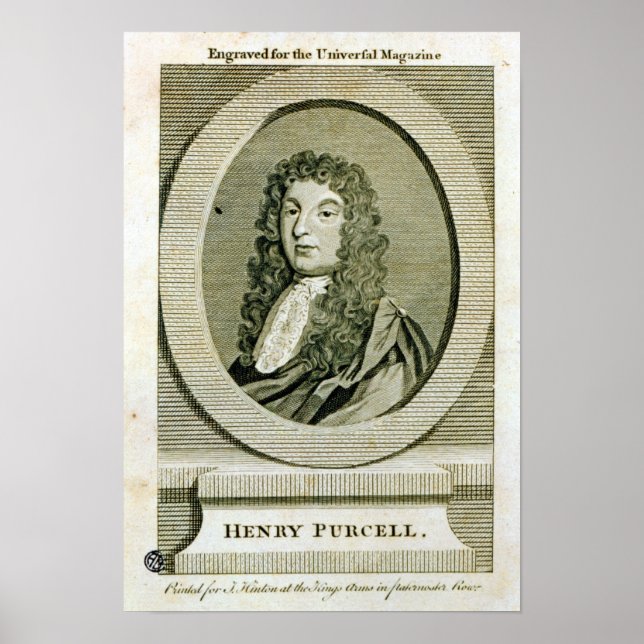 Henry Purcell , Poster (Framsidan)