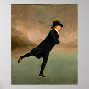 Henry Raeburn, Skating Minister (c 1790) Poster
