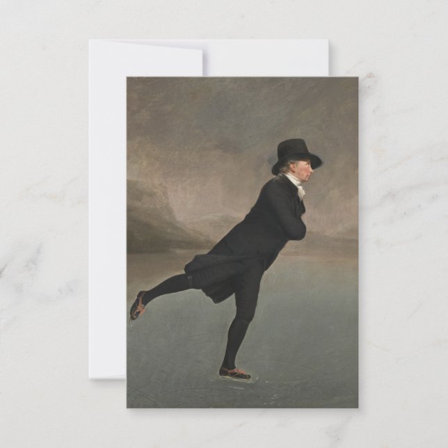 Henry Raeburn - Skating Minister Kort (Framsida)