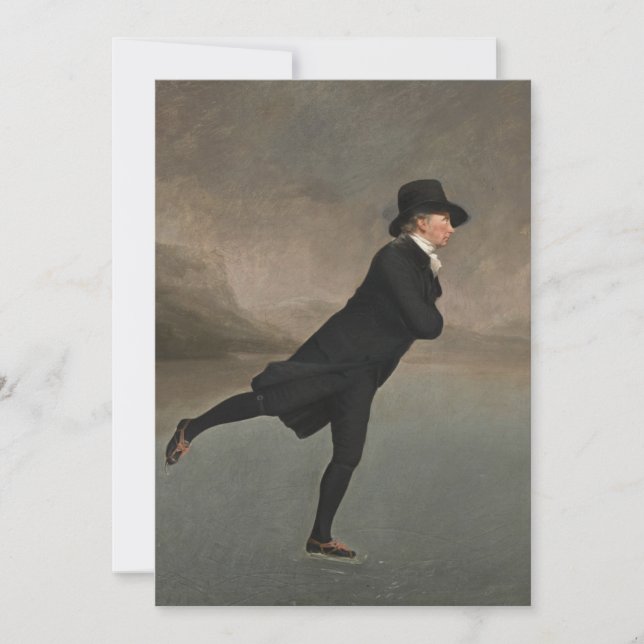 Henry Raeburn - Skating Minister Kort (Framsida)