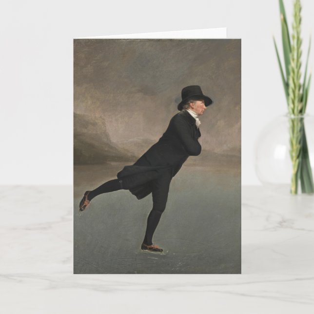 Henry Raeburn - The Skating Minister Card Kort (Framsida)