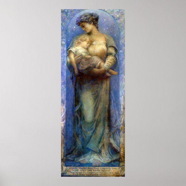 Henry Raymond Thompson: O Heliga Night Poster (Framsidan)