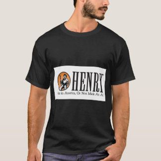 Henry Repeat Arm Logotyp Sticker T Shirt