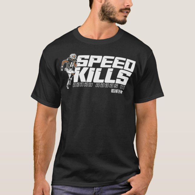 Henry Ruggs Speed Kills Classic T team baseball lo Shirt (Framsida)