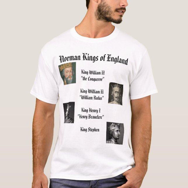 Henry ska jag, William mig besegraren, Stephen,… Tee (Framsida)