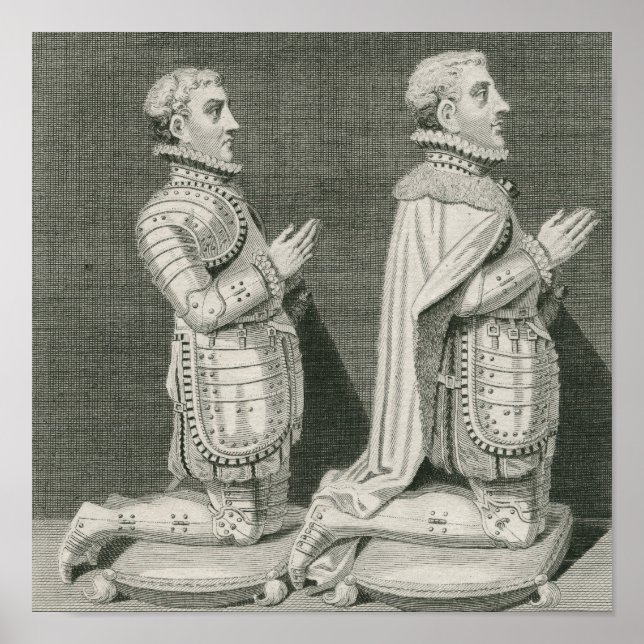 Henry Stuart, Lord Darnley och hans bror Poster (Framsidan)