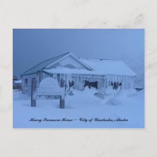Henry Swanson House i Winter Vykort