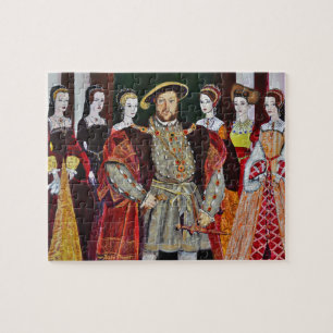 Henry The Eighth och hans sex fruar Pussel