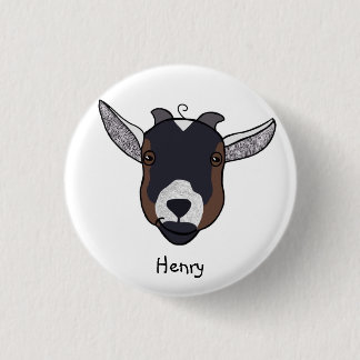 Henry the Goat Badge Knapp