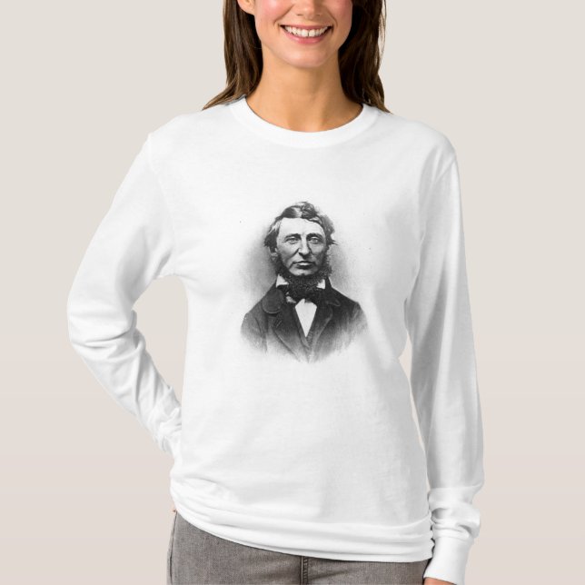 Henry Thoreau Tee Shirt (Framsida)