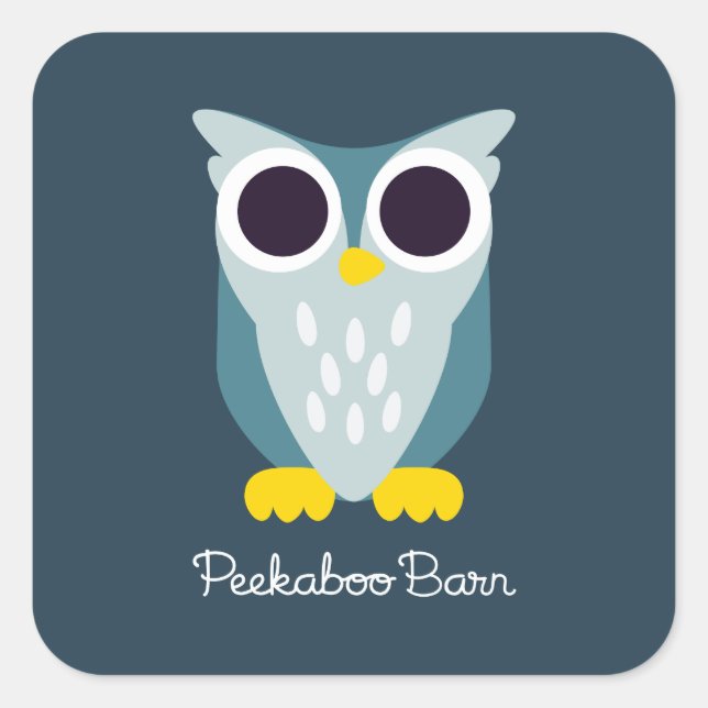 Henry Uggla Fyrkantigt Klistermärke (Framsida)