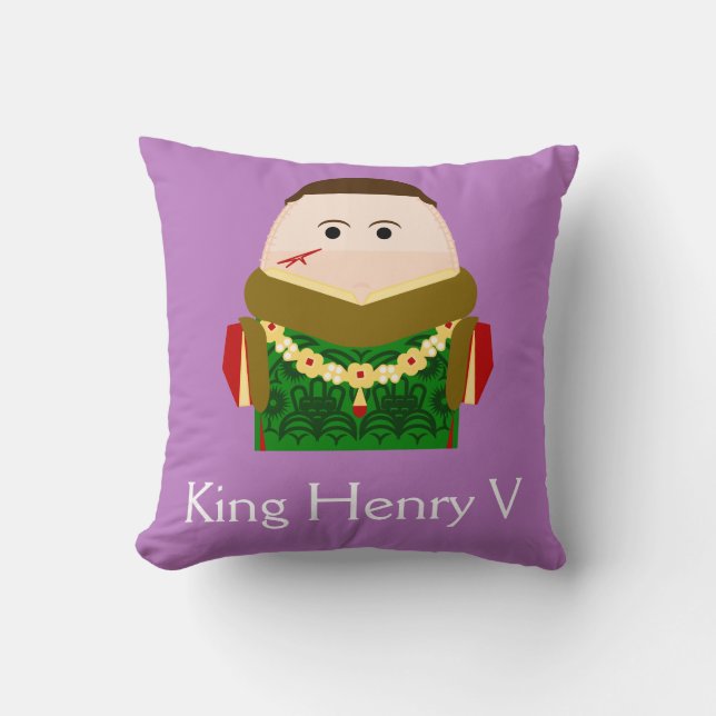 Henry V, House of Lancaster Kung of England Kudde (Framsida)