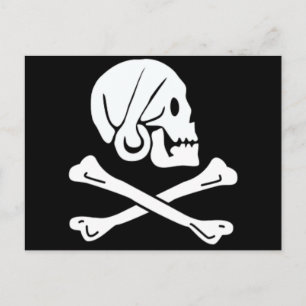 Henry Varje autentisk pirat flagga Vykort