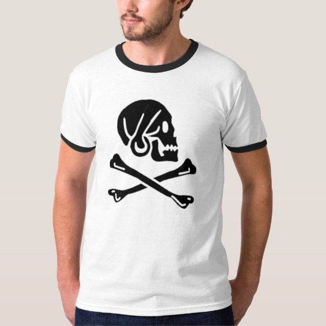 Henry varje autentisk piratflagga t shirt (Framsida)