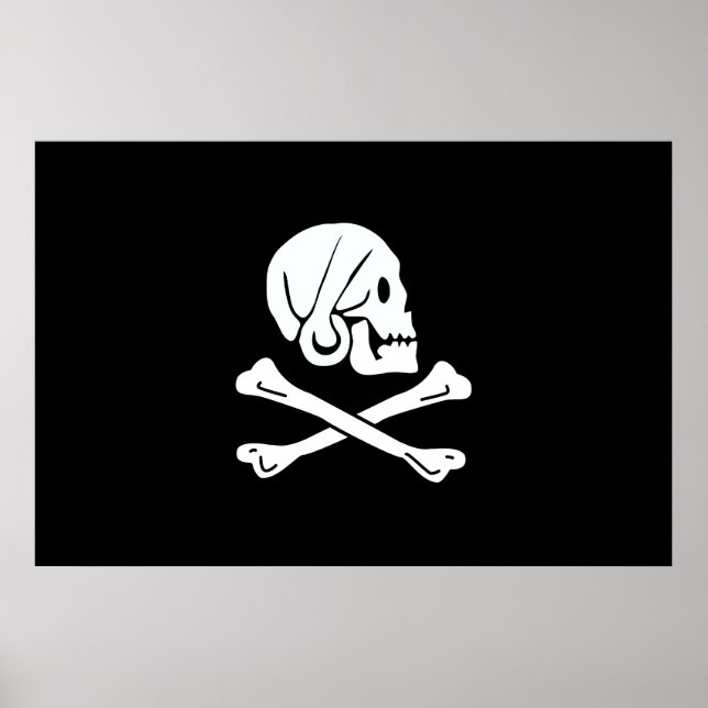 Henry Varje Flagga Pirat Flagga Poster (Framsidan)