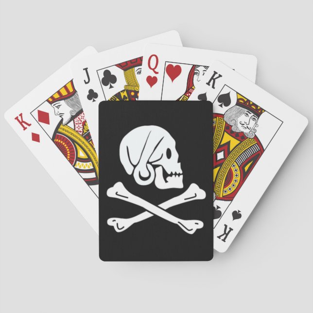 Henry Varje officiell Pirat Flagga Spel Kort (Baksidan)