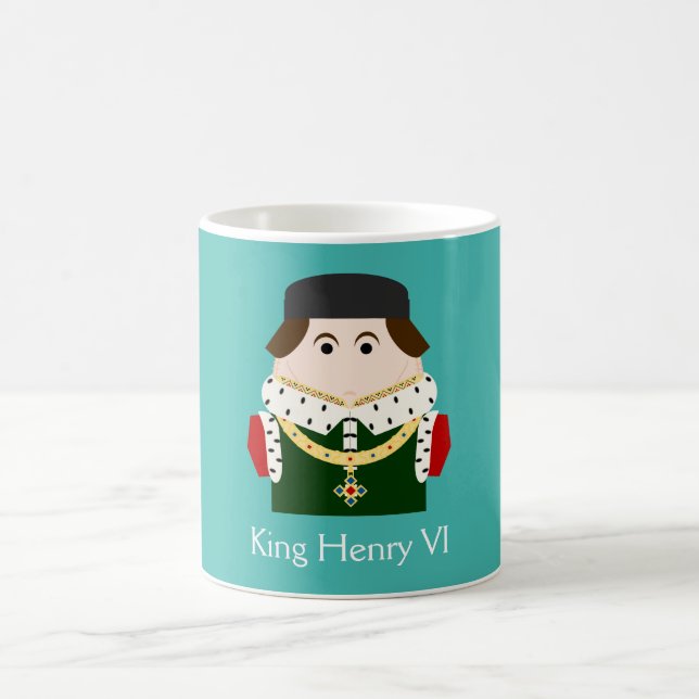 Henry VI Kung i England Kaffemugg (Center)