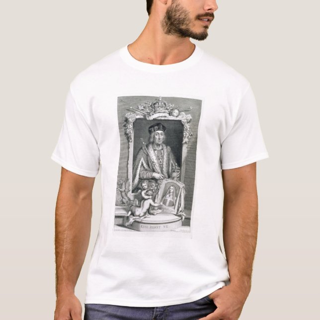 Henry VII (1457-1509) kung av England från 1485, a T-shirt (Framsida)