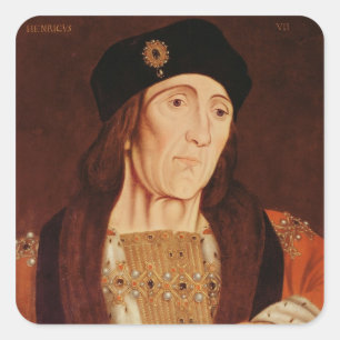 Henry VII, 1505 Fyrkantigt Klistermärke