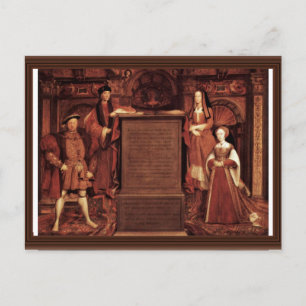Henry Vii, Elizabeth of York, Henry Viii och Jane Vykort