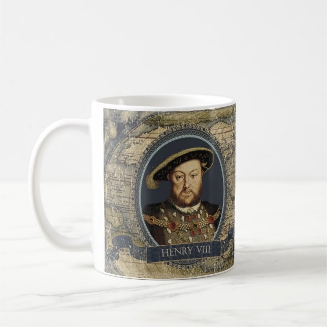 Henry VII historisk mugg (Vänster)