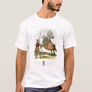 Henry VII, kung av England (1457-1509) och en T-shirt