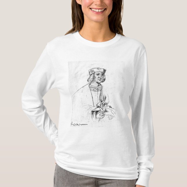 Henry VII kung av England Tee (Framsida)