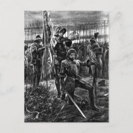 Henry VII vid Bosworth Vykort