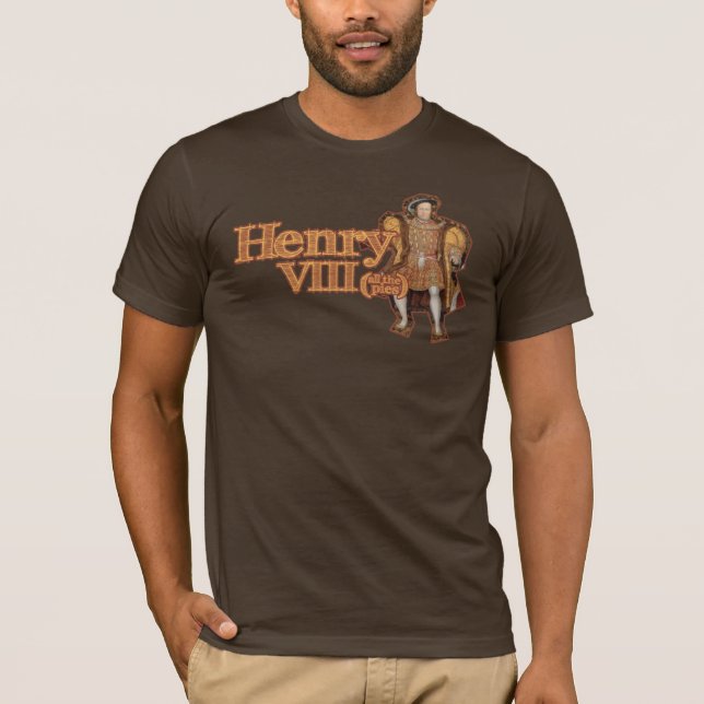 Henry VIII (alla pajer) T-shirt (Framsida)