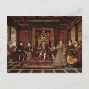 Henry VIII-familjen: Vykort