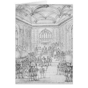 Henry VIII häleri Montmorency Hälsningskort