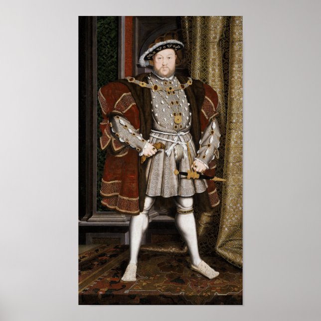 Henry VIII i England Poster (Framsidan)