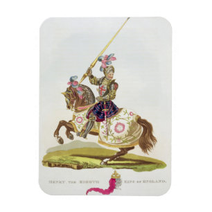 Henry VIII, kung av England (1491-1547) 1525, frå Magnet