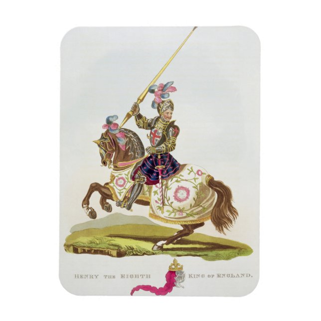 Henry VIII, Kung i England (1491-1547) 1525, från Magnet (Vertikal)