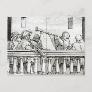 Henry VIII-musiker Vykort