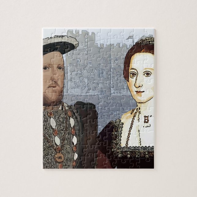 Henry VIII och Ann Boleyn Pussel (Vertikal)