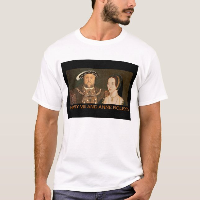 Henry VIII och Anne Boleyn Tee (Framsida)