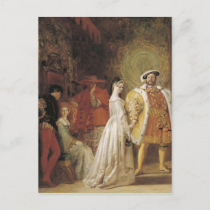 Henry VIII och Anne Boleyn Vykort