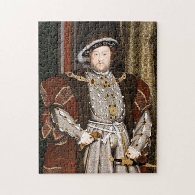 Henry VIII of England Pussel (Vertikal)