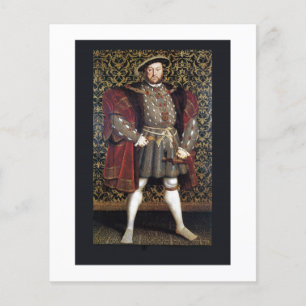 Henry VIII Porträtt Flygblad