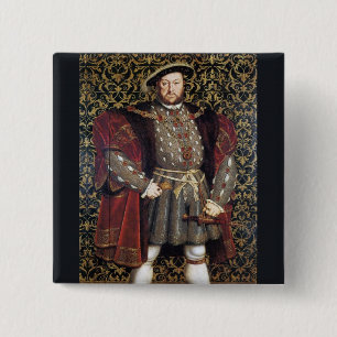 Henry VIII Porträtt Knapp