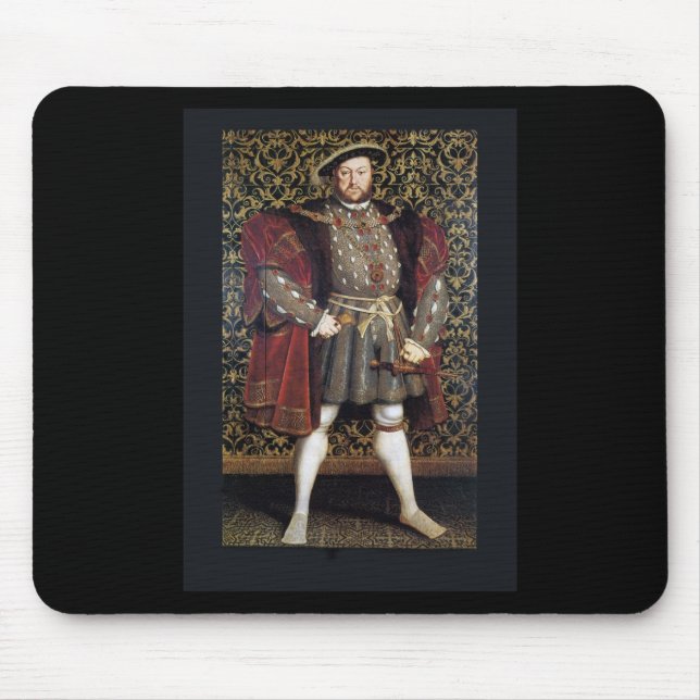 Henry VIII Porträtt Musmatta (Framsidan)